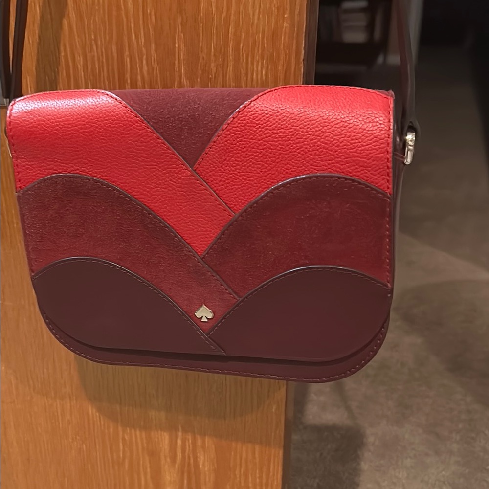 Red and Burgundy  Kate Spade gorgeous Women's Bag